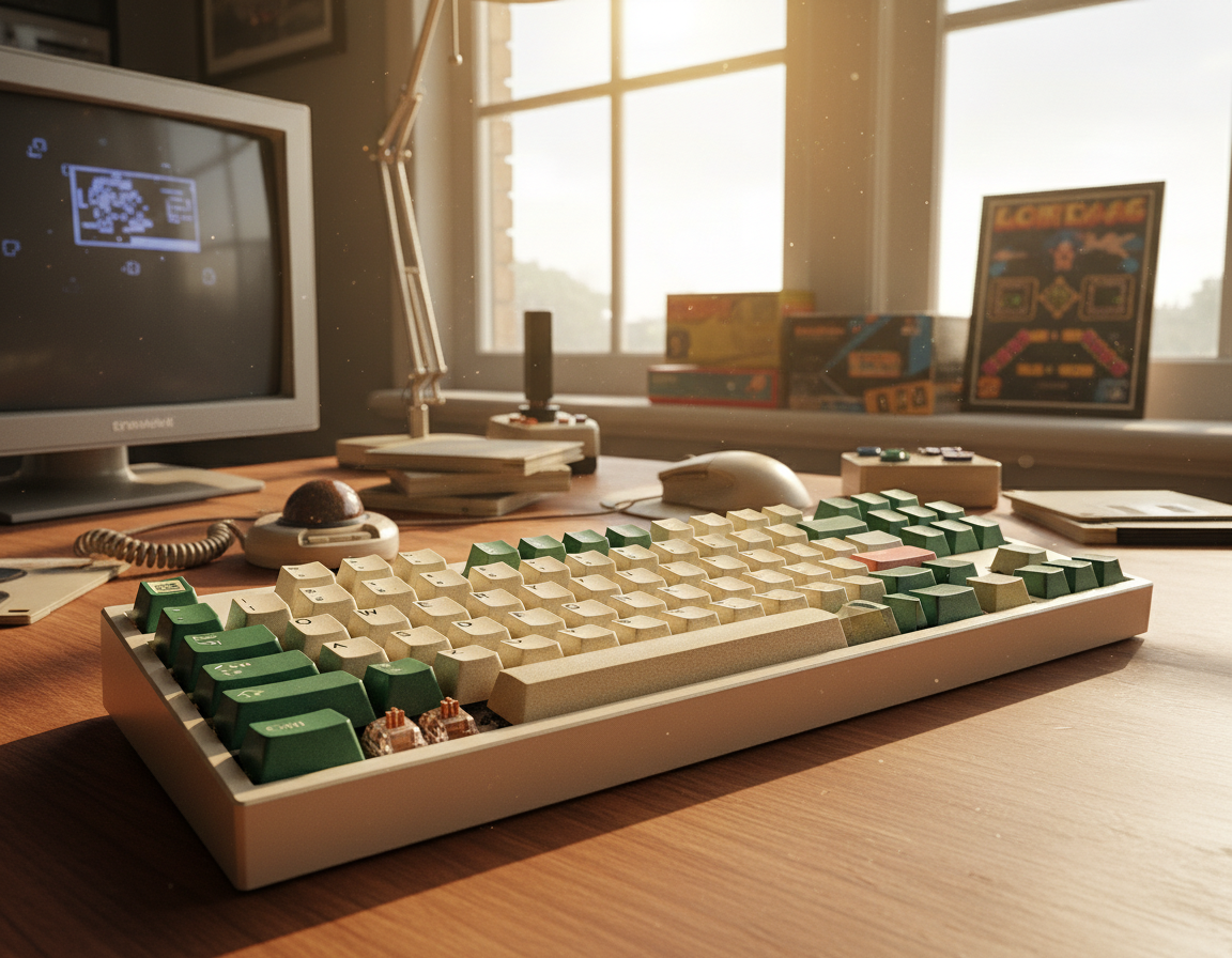 retro computer keyboard build inspiration