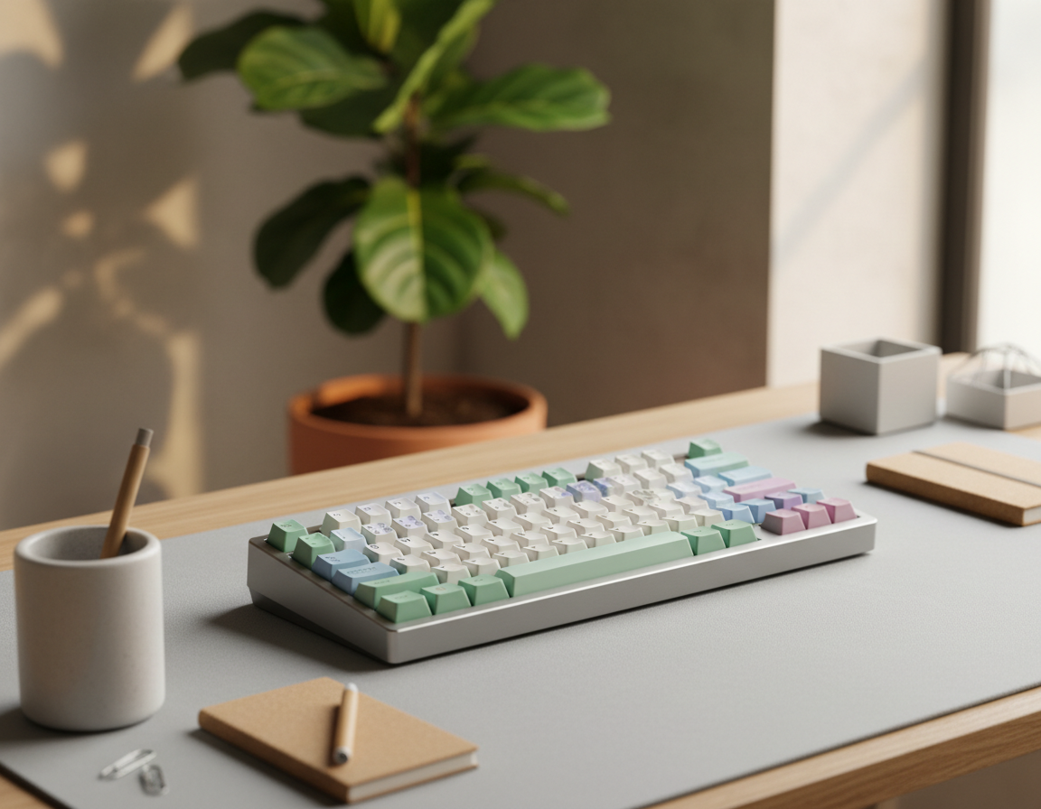 subtle keycap color palette keyboards