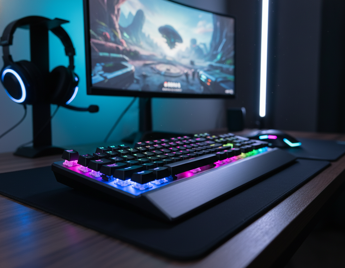 responsive mechanical keyboard for gaming