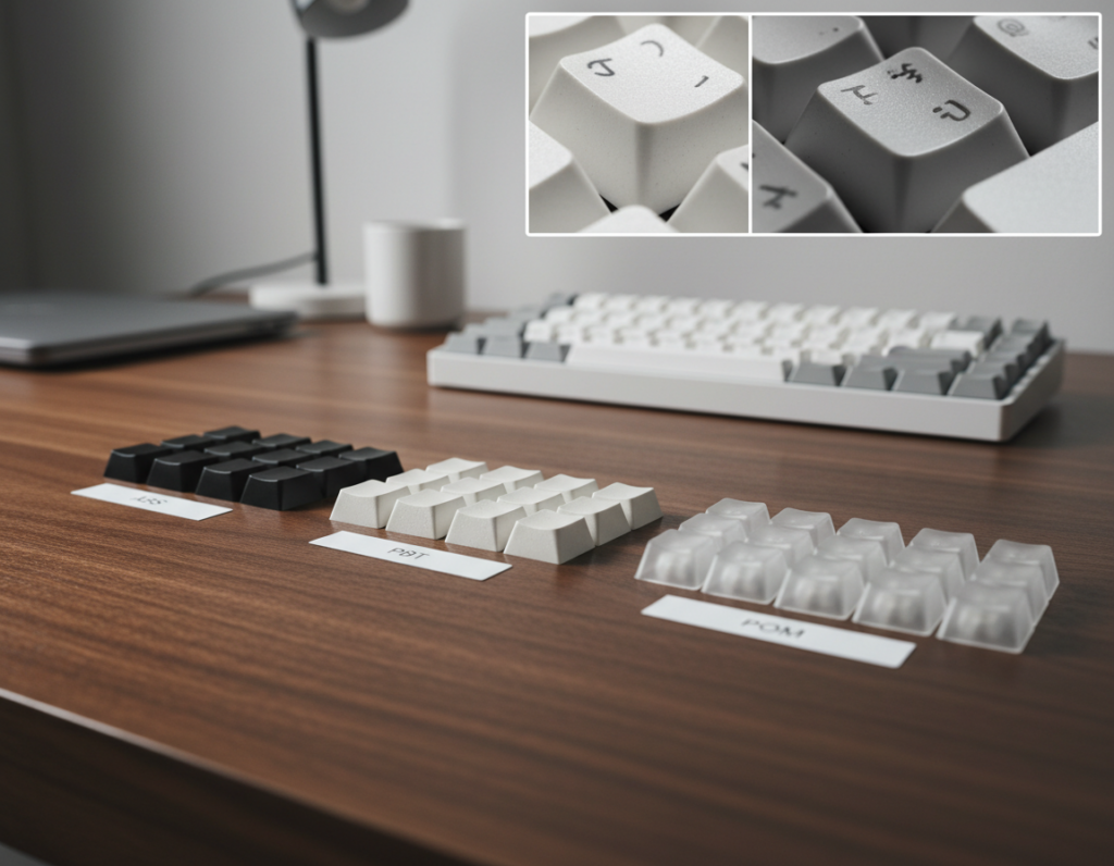 Material Choices in Minimalist Keycap Sets and Their Impact on Texture and Visual Simplicity