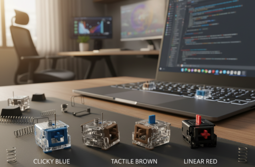 Selecting Tactile Switch Feedback Profiles for Productivity, Programming, and Daily Typing