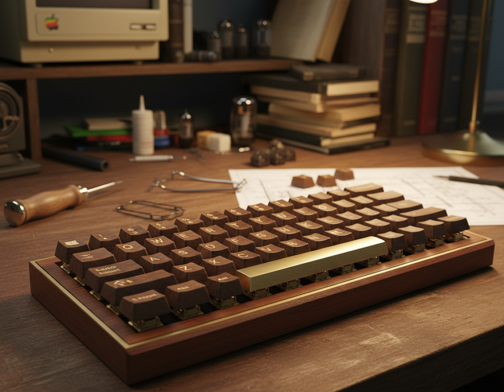 Recreating Vintage Keyboard Layout Spacing in Contemporary Mechanical Keyboard Projects